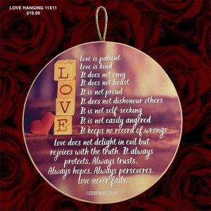 Love Wooden Hanging