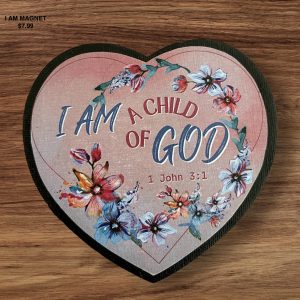 I Am Magnet 10cm x 9.5cm